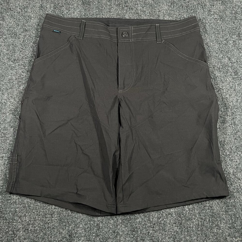Kuhl Renegade Shorts Mens 36 Dark Gray Hiking Outdoor Performance Nylon 11”